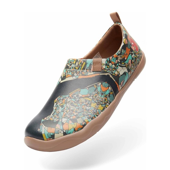 NWT UIN Men’s Comfortable LEATHER Shoes/Istanbul/US12 - Picture 5 of 12